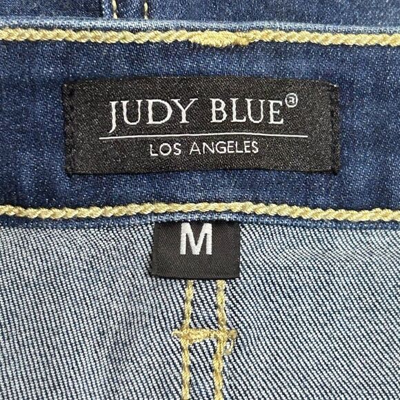 Judy Blue Patches Of Blue Denim Shorts - Picture 7 of 10